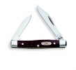 Case 83 Small Pen KifeBrown Jigged Synthetic Handle