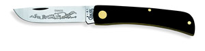 095 Jr Sod Buster 2137 SS Black Synthetic Handle