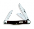 6344SS Medium Stockman 106 Brown Synthetic Jigged Handle