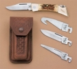 Case 110 XX-Changer Amber Bone Knife