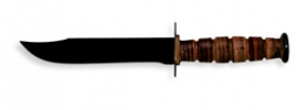 Case USMC LEATHER HANDLE - 334