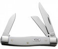 CA7252 Ichthus - Smooth White Synthetic Medium Stockman (43032 SS).