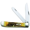 Case Burnt Bone Stag Trapper 3573