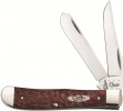 Case Jigged Rosewood Trapper Knife CA1057