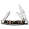 Case Black Aztec Stockman Knife 11065