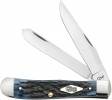 Case Harvest Moon - Mediterranean Blue Bone Trapper (6254 SS) - 13636