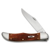 Case Pocket Worn Harvest Orange Bone - Corn Cob Jig Folding Hunter (6165 SS) - 16999