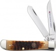 Case BSA ANTIQUE BONE MINI TRAPPER - 18036