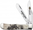 Case Image XX War Series - Smooth Natural Bone Trapper (6254 SS) - Korean War - 21751