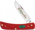 Case Christmas - Rough Dark Red Synthetic Sod Buster Jr (6137 SS) - 25677