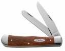 Case SMOOTH CHESTNUT BONE TRAPPER - 28707