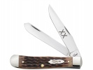 Case Heritage Jig Dark Molasses Bone Trapper (6254 SS) - 31633