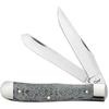 Case Geometric - Embellished Smooth Gray Bone Trapper (6254 SS) - 31930