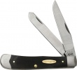 Case CH COARSE BLK G-10 TRAPPER - 36361