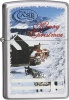 Case CHRISTMAS LIGHTER SNOW SCENE - 50201