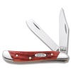Case 51375 DK RED SL BOLSTER TRAPPERNUT