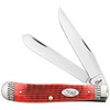 Case WORKED BOLSTER RED TRAPPER - 53218