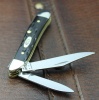 Case JIGGED BUFFALO HORN PEANUT - 65014