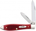 Case SAWCUT DARK RED BN TEAR DROP - 69406