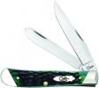 Case Slanted Bolster Hunter Green Bone- Standard Jig Trapper (6254 SS) CA70495