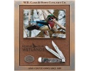 Case Ducks Unlimited Smooth Natural Bone Trapper (6254 SS) with 3D Image in Shadowbox - 7307