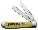 Case 3207 SS JOHN 3:16 MINI TRAPPER - 8850