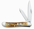 Case 048 5220SS Peanut India Stag HandleTru-Sharp