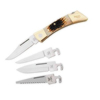 Case 050 XX-Changer Interchangeable BladesAmber Bone Leather Sheath