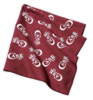 Case CASE BURGANDY & WHITE BANDANA - 50081