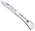 Case 5876 Exec lockback Brushed Steel John Deere