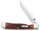 Case XX Chestnut Bone CV Drop point Trapperlock Knife #CA7010
