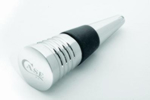 Case 9054 Logo Stamped Nickel Silver Wine Stopper