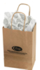 25 Case Gift Bags With Logo & Gift Tissue 9105