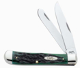 Case 9720 Trapper Knife Green Bermuda Handle
