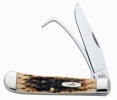 144 Equestrian Tool Amber BoneHoof PickClip Blade