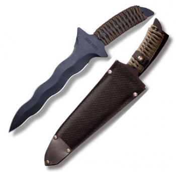 Cold Steel Naga Kris Knife Paracord Wrapped Handle 1055 Carbon Enriched Steel 80KF