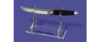 Cold Steel D17G Single Fixed Blade Stand Lucite Construction