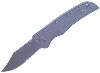 Cold Steel Recon 1, Clip Pt, Serr knives 27LCH