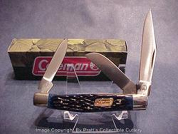 Coleman Coleman Blue Bone 4 Stockman Knives 706B