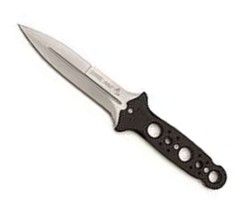 Colt 0094B Commander Boot Knife With Black Sheath