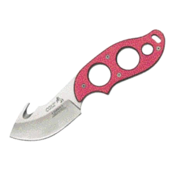 Colt 95R Safari Knife With Guthook And Red Handle