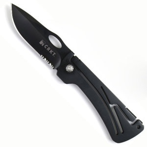 Columbia River Klecker NIRK Black 5185 Drop Point 