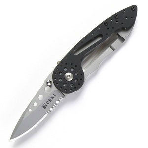 Columbia River On Fire Combo Outburst Assist Knives 5016