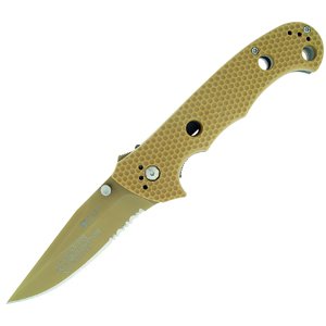 Military Desert Cruiser Knife Tan Color 7914DI