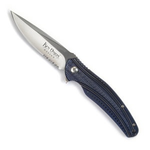 Columbia River Ripple Combo Edge K405BXS Drop Point