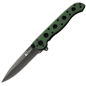Columbia River M16 Green Handle -razor Edge Knives M16-01KE