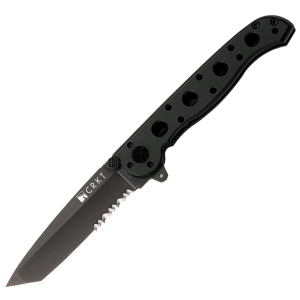 Columbia River M16-10 Black Handle -combined Knives M16-10K