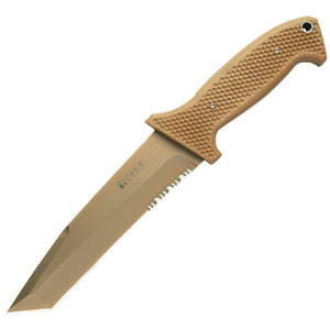 Columbia River Combo Edge Tanto Tan Tita Knives M60-16NKD