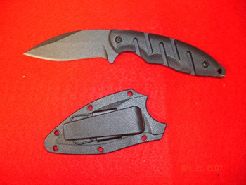 Columbia River Ryan Plan B Plain Bld-fixed Knives 2803K