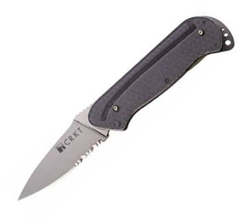 Columbia River Rollock,black Handle,combo Knives 5212K